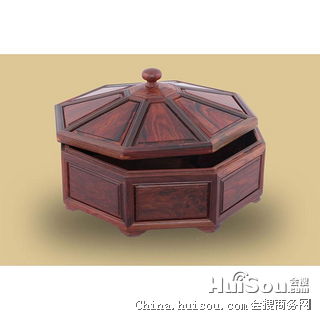 琦虎紅木工藝品 精工八角果盆，廠家直銷定制優